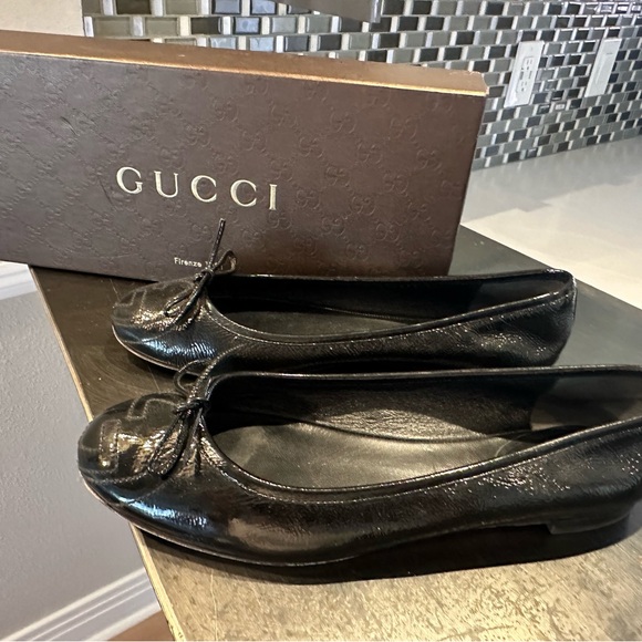GUCCI ballet flats with original box and shoe bag. - Picture 6 of 6